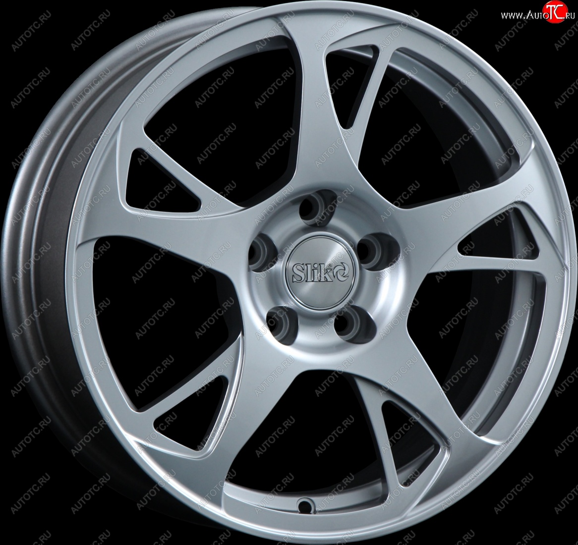 10 699 р. Кованый диск Slik classik R16x6.5 Серебристый светлый (S16) 6.5x16 Fiat Bravo 182 хэтбэк 3 дв. (1995-2001) 4x98.0xDIA58.1xET37.0 (Цвет: S16)