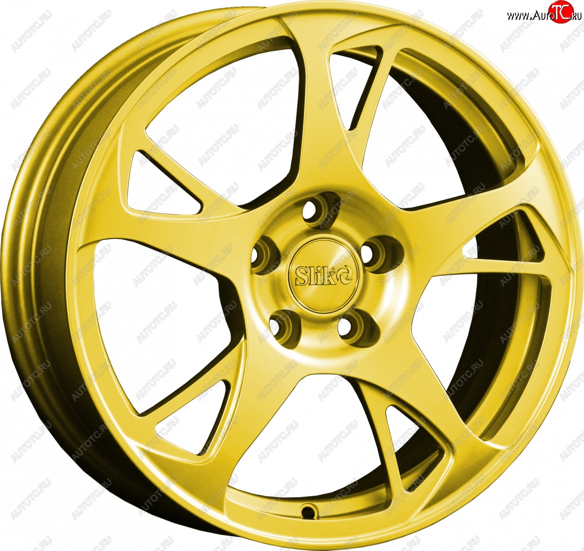 10 999 р. Кованый диск Slik classik R16x6.5 Ярко желтый RAL 1021 (YELLOW) 6.5x16   (Цвет: YELLOW)  с доставкой в г. Воронеж