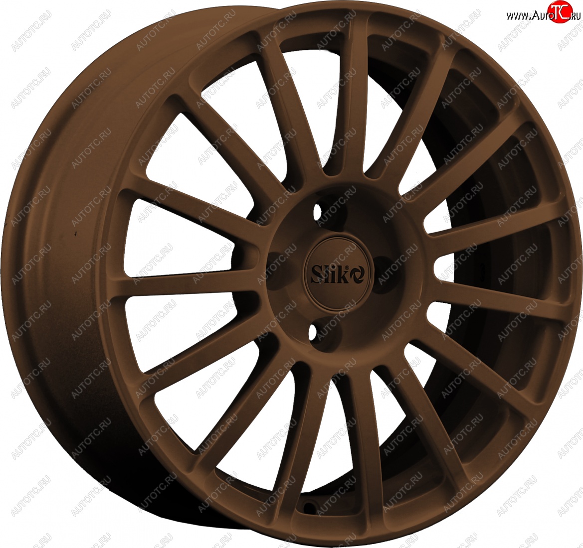 18 999 р. Кованый диск Slik classik R16x6.5 Коньячная бронза. Глянец (BRZCGN) 6.5x16   (Цвет: BRZCGN)  с доставкой в г. Воронеж