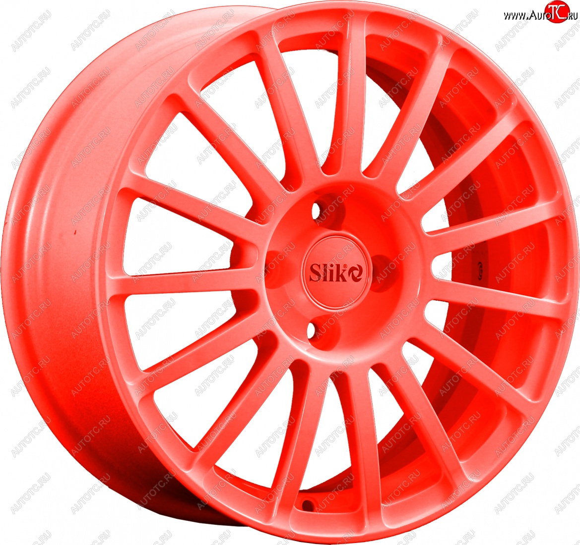 18 999 р. Кованый диск Slik classik R16x6.5 Candy алый 6.5x16   (Цвет: Candy алый 6.5x16)  с доставкой в г. Воронеж
