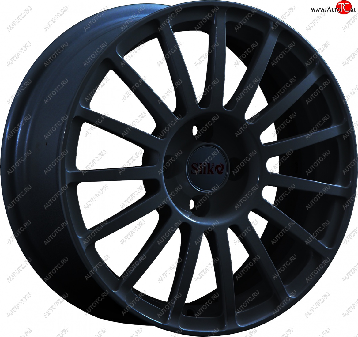 18 999 р. Кованый диск Slik classik R16x6.5 Черный глянцевый (BK) 6.5x16   (Цвет: BK)  с доставкой в г. Воронеж