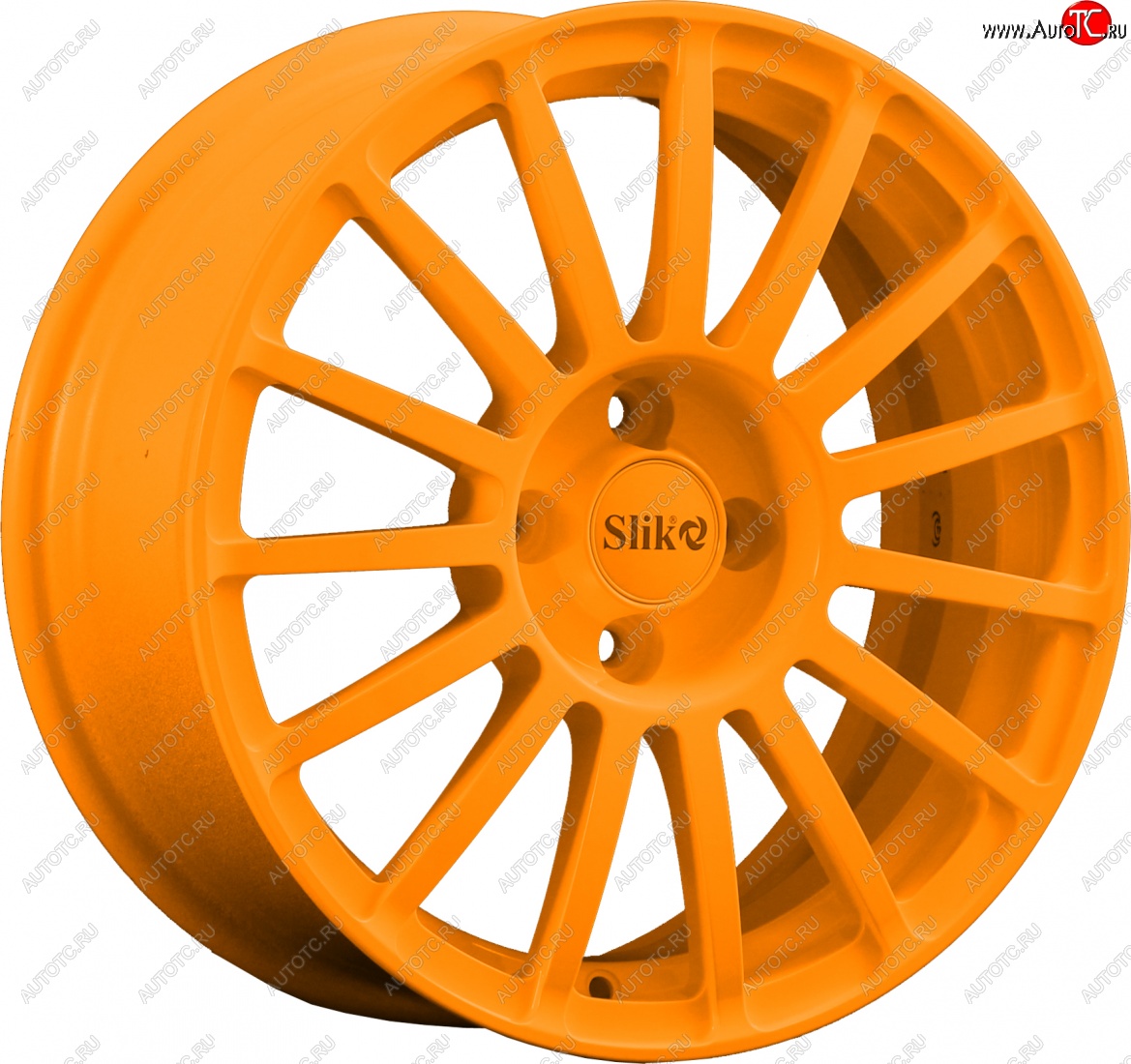 18 999 р. Кованый диск Slik classik R16x6.5 Ярко-оранжевый (ORANGE) 6.5x16   (Цвет: ORANGE)  с доставкой в г. Воронеж