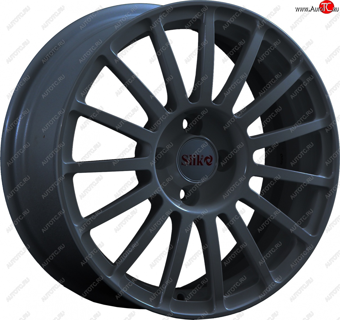18 999 р. Кованый диск Slik classik R16x6.5 Графит глянцевый (GM) 6.5x16   (Цвет: GM)  с доставкой в г. Воронеж