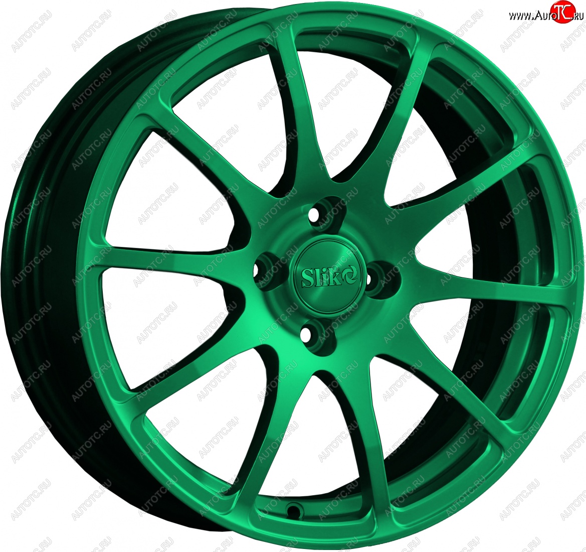 18 999 р. Кованый диск Slik classik R16x6.5 Candy Green изумрудно-зеленый 6.5x16   (Цвет: Candy Green изумрудно-зеленый 6.5x16)  с доставкой в г. Воронеж