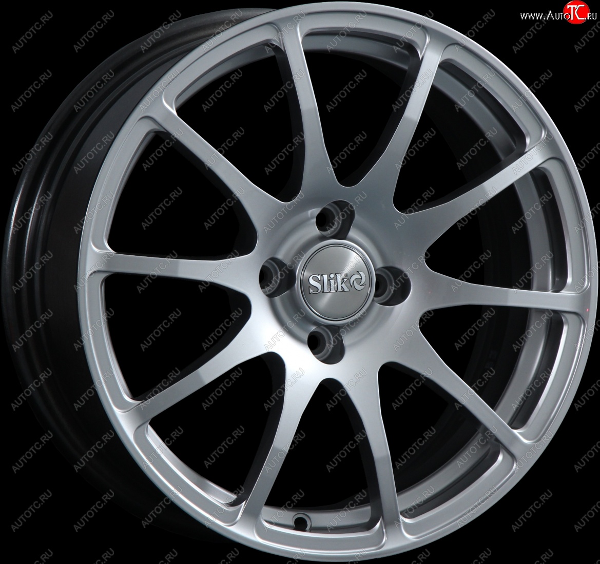 18 999 р. Кованый диск Slik classik R16x6.5 Серебристый светлый (S16) 6.5x16   (Цвет: S16)  с доставкой в г. Воронеж