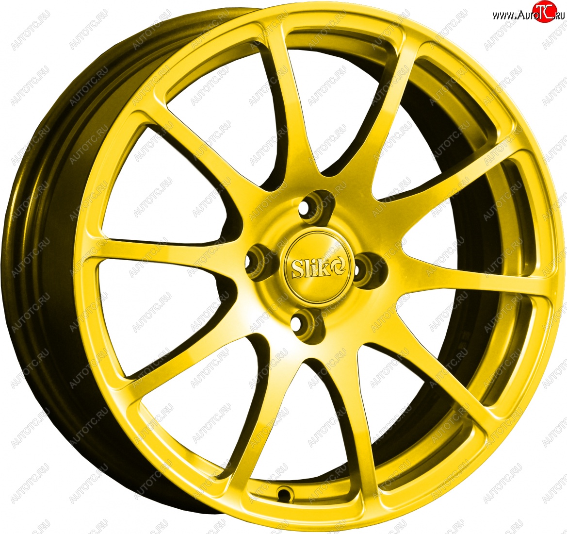 18 999 р. Кованый диск Slik classik R16x6.5 Ярко желтый RAL 1021 (YELLOW) 6.5x16   (Цвет: YELLOW)  с доставкой в г. Воронеж