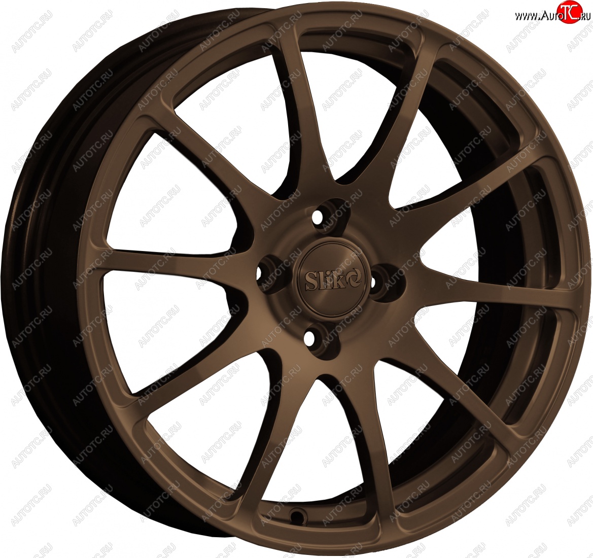 18 999 р. Кованый диск Slik classik R16x6.5 Бронза (BRZ) 6.5x16   (Цвет: BRZ)  с доставкой в г. Воронеж
