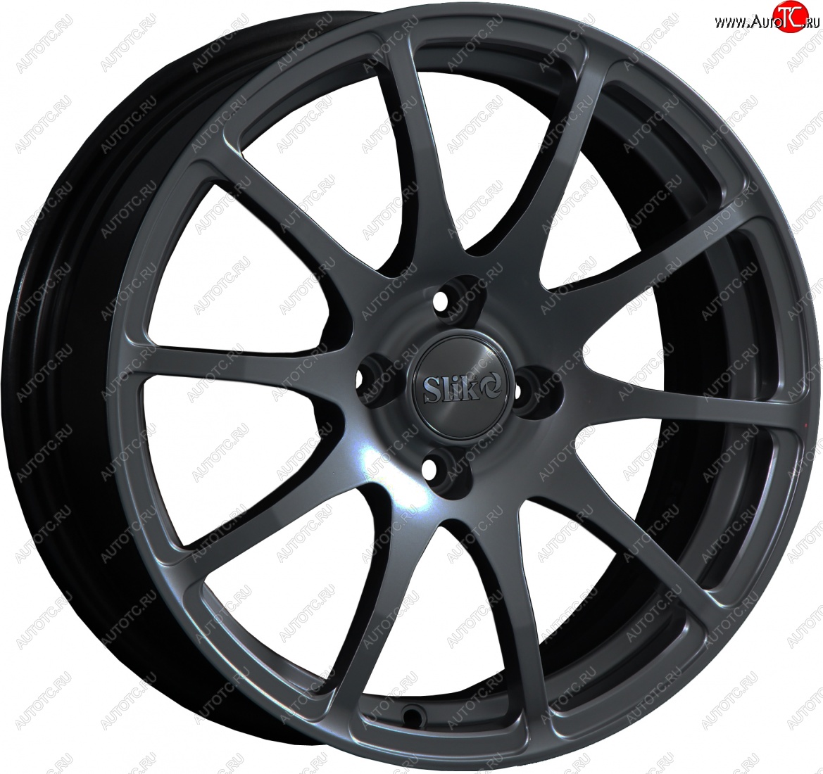 18 999 р. Кованый диск Slik classik R16x6.5 Графит матовый (GRF2) 6.5x16   (Цвет: GRF2)  с доставкой в г. Воронеж