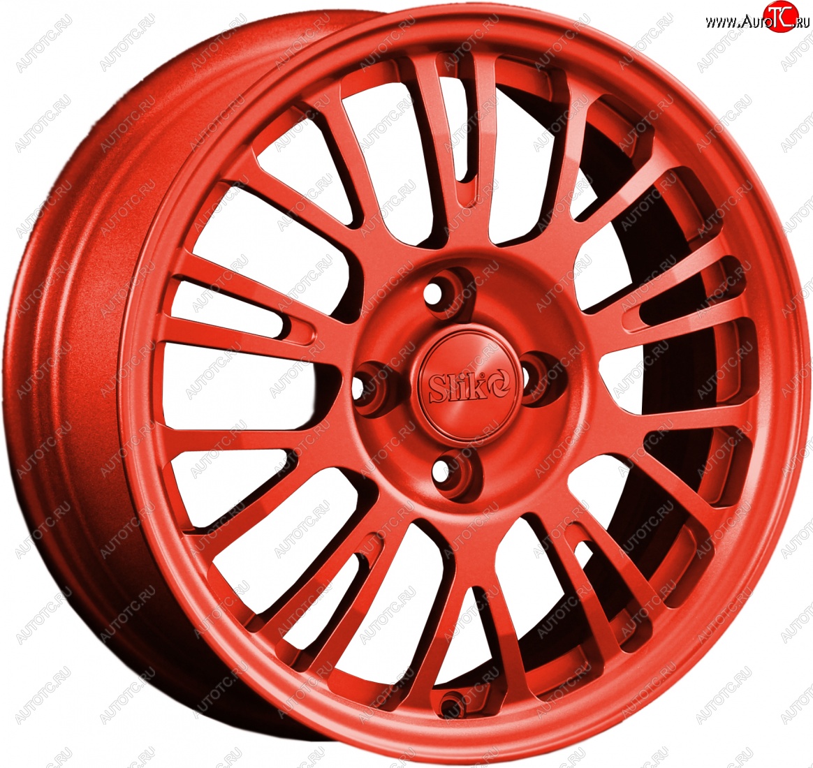 14 799 р. Кованый диск Slik Classik 6x15 (Candy алый)   (Цвет: Candy алый)  с доставкой в г. Воронеж