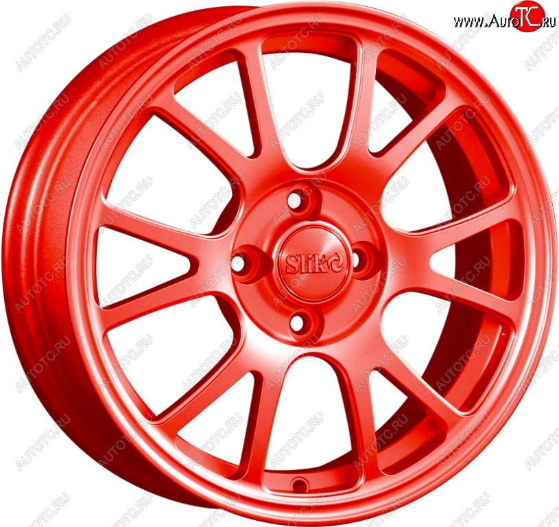 14 899 р. Кованый диск Slik Classik 6x15 (Candy алый)   (Цвет: Candy алый)  с доставкой в г. Воронеж