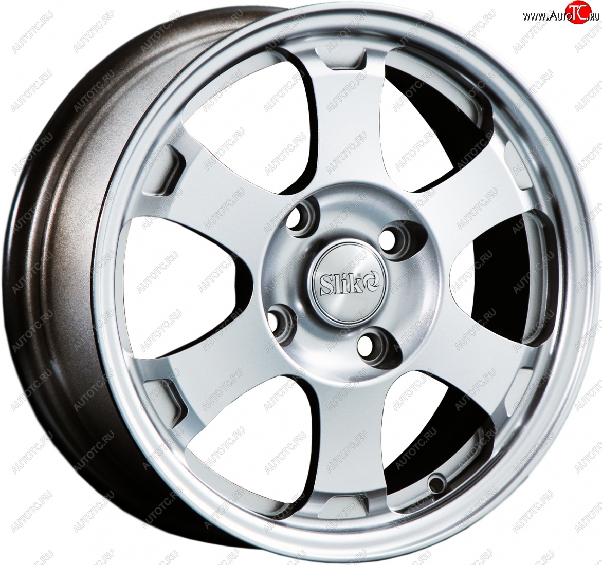 14 799 р. Кованый диск Slik Classik 6x15 (Белый)   (Цвет: Белый)  с доставкой в г. Воронеж