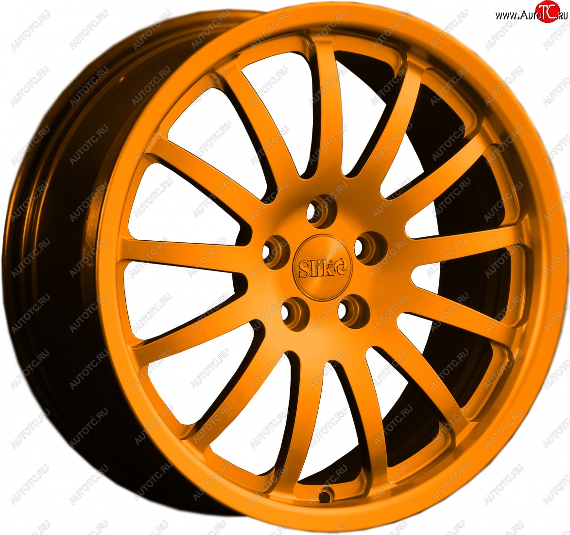 14 599 р. Кованый диск Slik classik R17x7.5 Candy Медно-оранжевый глянцевый 7.5x17   (Цвет: Candy Медно-оранжевый глянцевый 7.5x17)  с доставкой в г. Воронеж