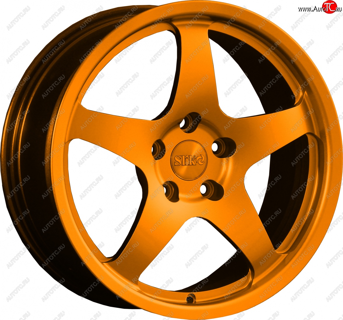 25 599 р. Кованый диск Slik classik R17x7.5 Candy Медно-оранжевый глянцевый 7.5x17   (Цвет: Candy Медно-оранжевый глянцевый 7.5x17)  с доставкой в г. Воронеж