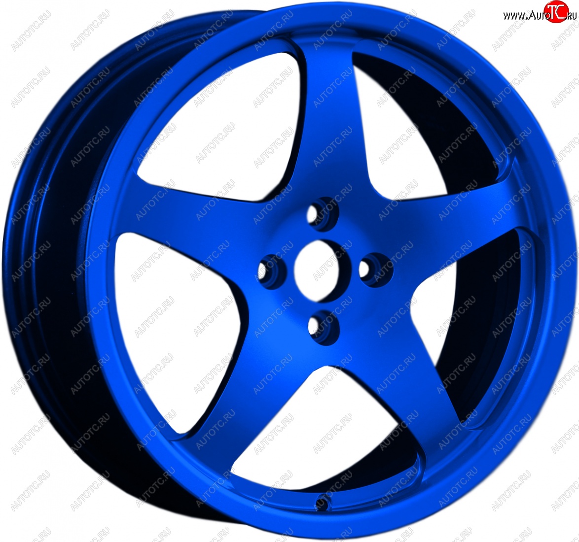14 049 р. Кованый диск Slik classik R17x7.5 Candy BLUE синий 7.5x17   (Цвет: Candy BLUE синий 7.5x17)  с доставкой в г. Воронеж