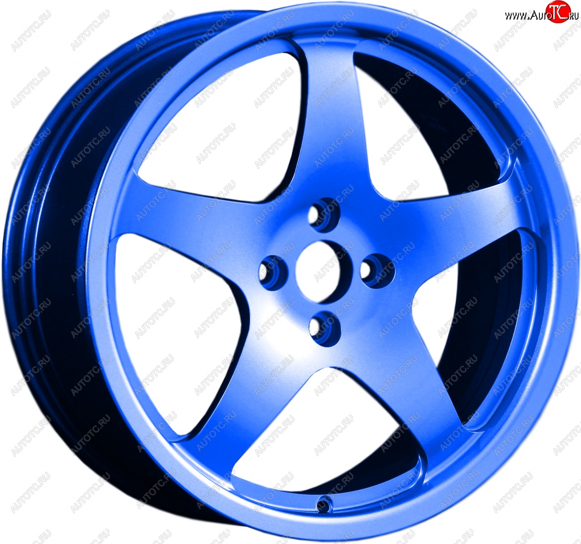 13 349 р. Кованый диск Slik classik R17x7.5 Синий (BLUE) 7.5x17   (Цвет: BLUE)  с доставкой в г. Воронеж