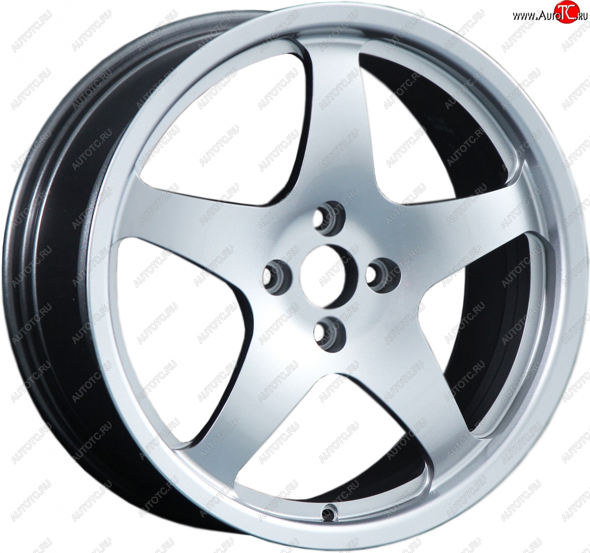 13 599 р. Кованый диск Slik classik R17x7.5 Яркое-блестящее серебро (HPB) 7.5x17   (Цвет: HPB)  с доставкой в г. Воронеж