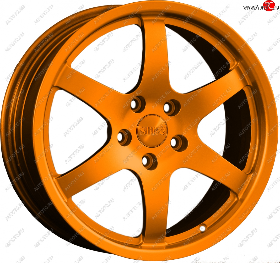14 599 р. Кованый диск Slik classik R17x7.5 Candy Медно-оранжевый глянцевый 7.5x17   (Цвет: Candy Медно-оранжевый глянцевый 7.5x17)  с доставкой в г. Воронеж