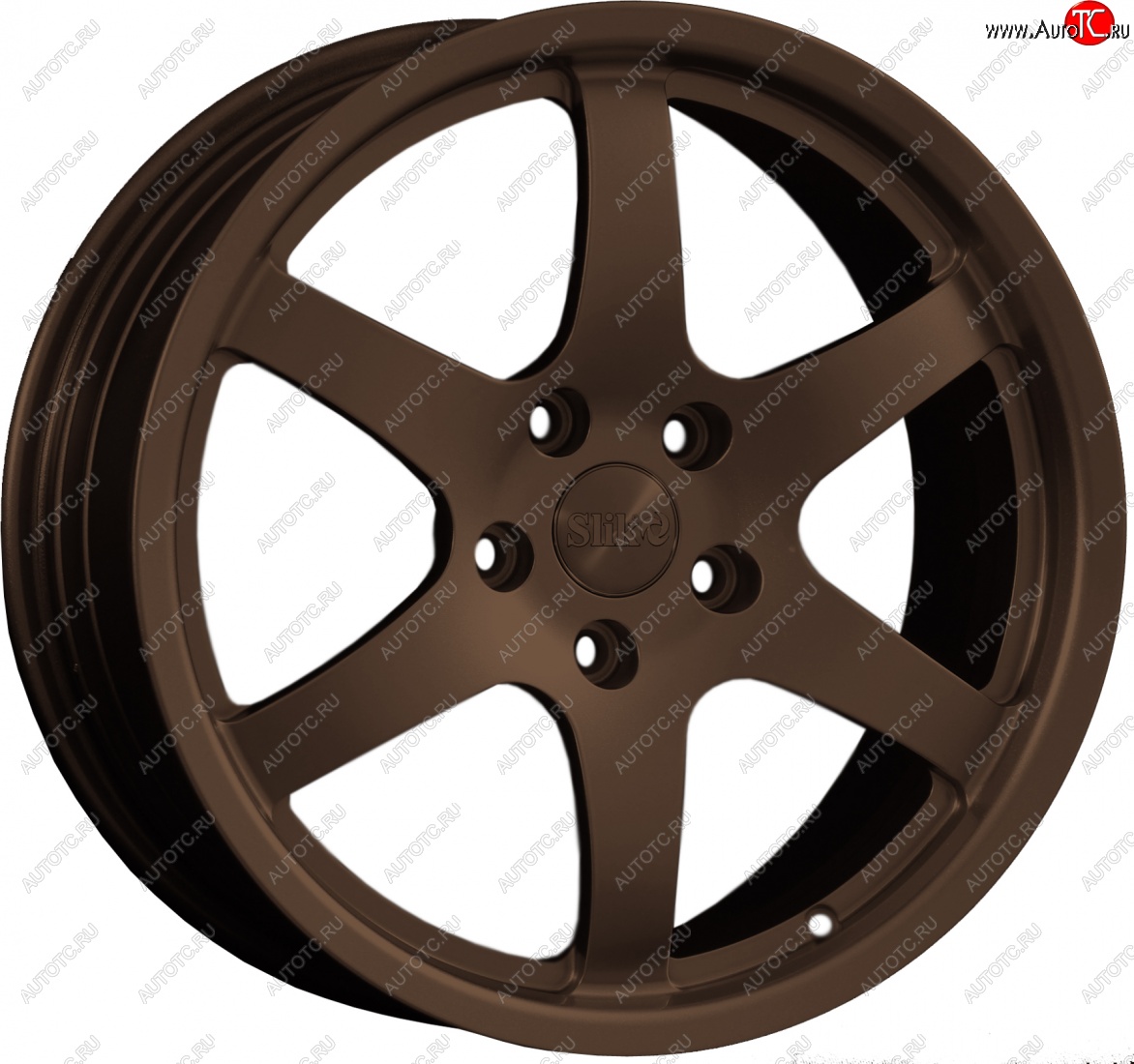 14 599 р. Кованый диск Slik classik R17x7.5 Бронза (BRZ) 7.5x17   (Цвет: BRZ)  с доставкой в г. Воронеж