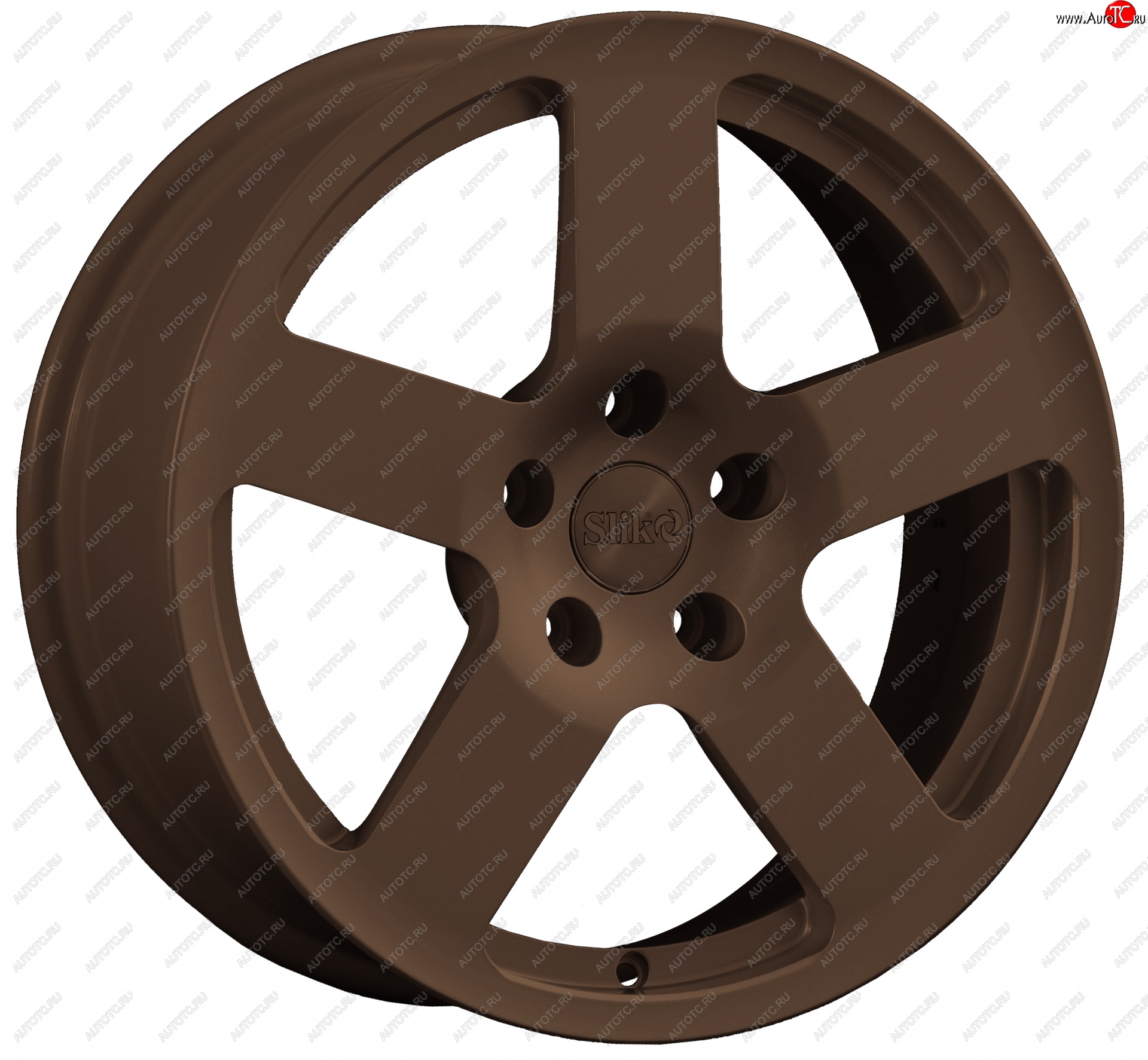 14 599 р. Кованый диск Slik classik R17x7.5 Бронза (BRZ) 7.5x17   (Цвет: BRZ)  с доставкой в г. Воронеж