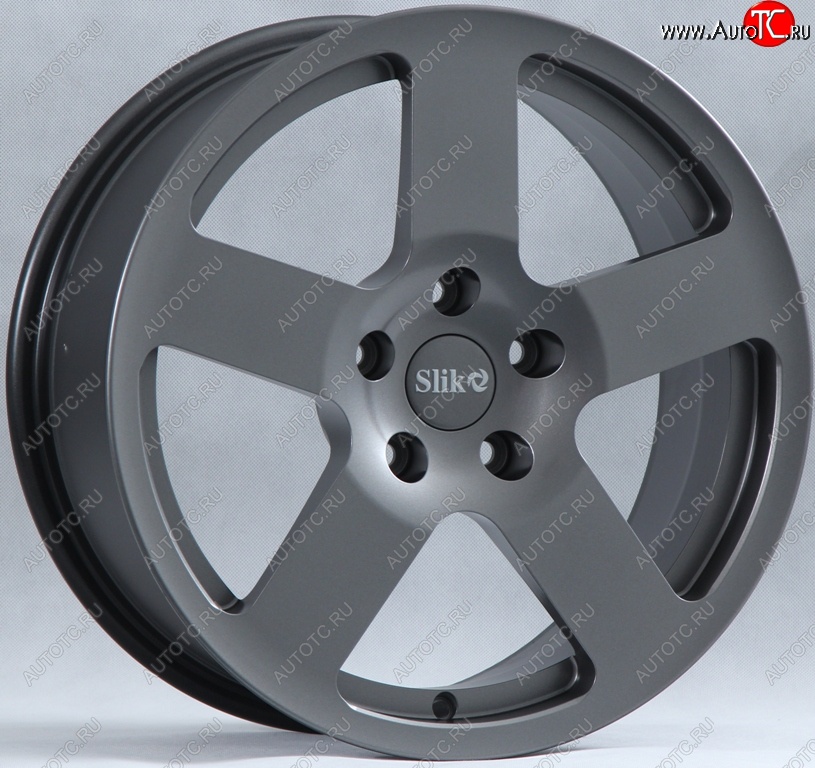 14 599 р. Кованый диск Slik classik R17x7.5 Графит глянцевый (GM) 7.5x17   (Цвет: GM)  с доставкой в г. Воронеж