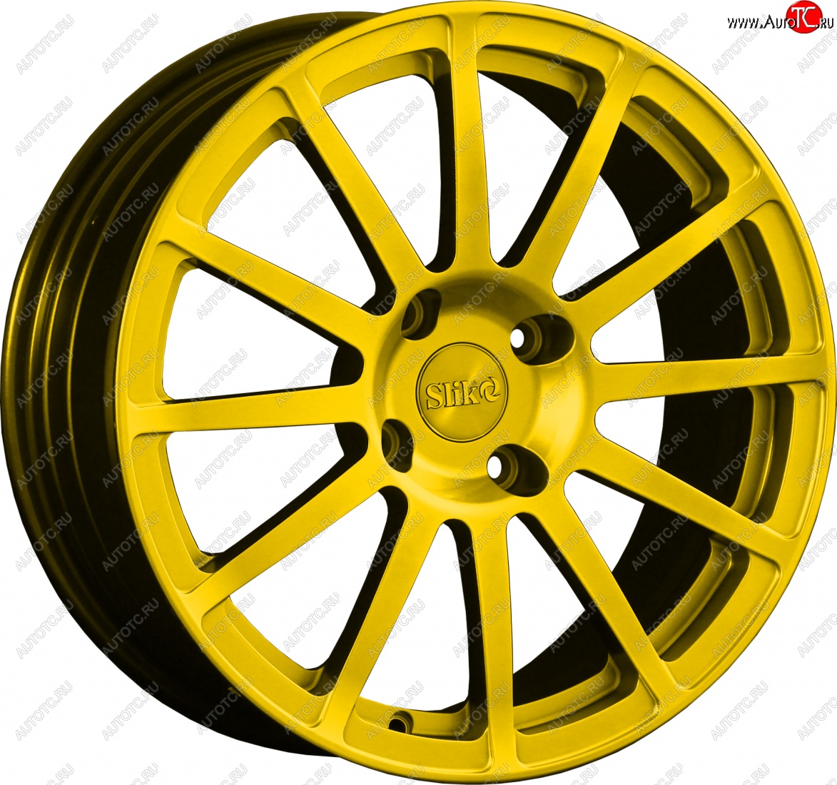 25 599 р. Кованый диск Slik classik R17x7.5 Candy YELLOW ярко-желтый 7.5x17   (Цвет: Candy YELLOW ярко-желтый 7.5x17)  с доставкой в г. Воронеж