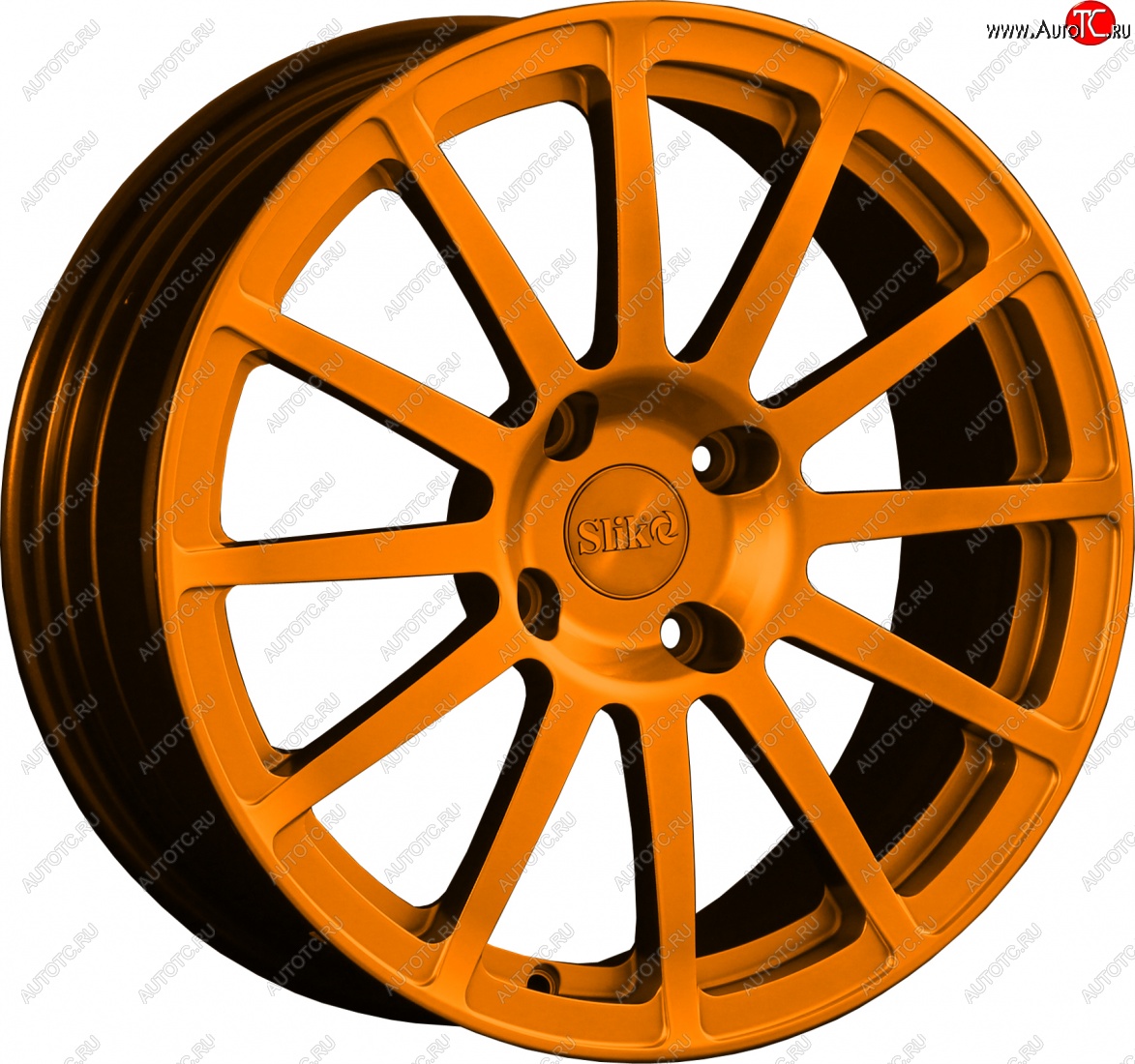 25 599 р. Кованый диск Slik classik R17x7.5 Candy Медно-оранжевый глянцевый 7.5x17   (Цвет: Candy Медно-оранжевый глянцевый 7.5x17)  с доставкой в г. Воронеж