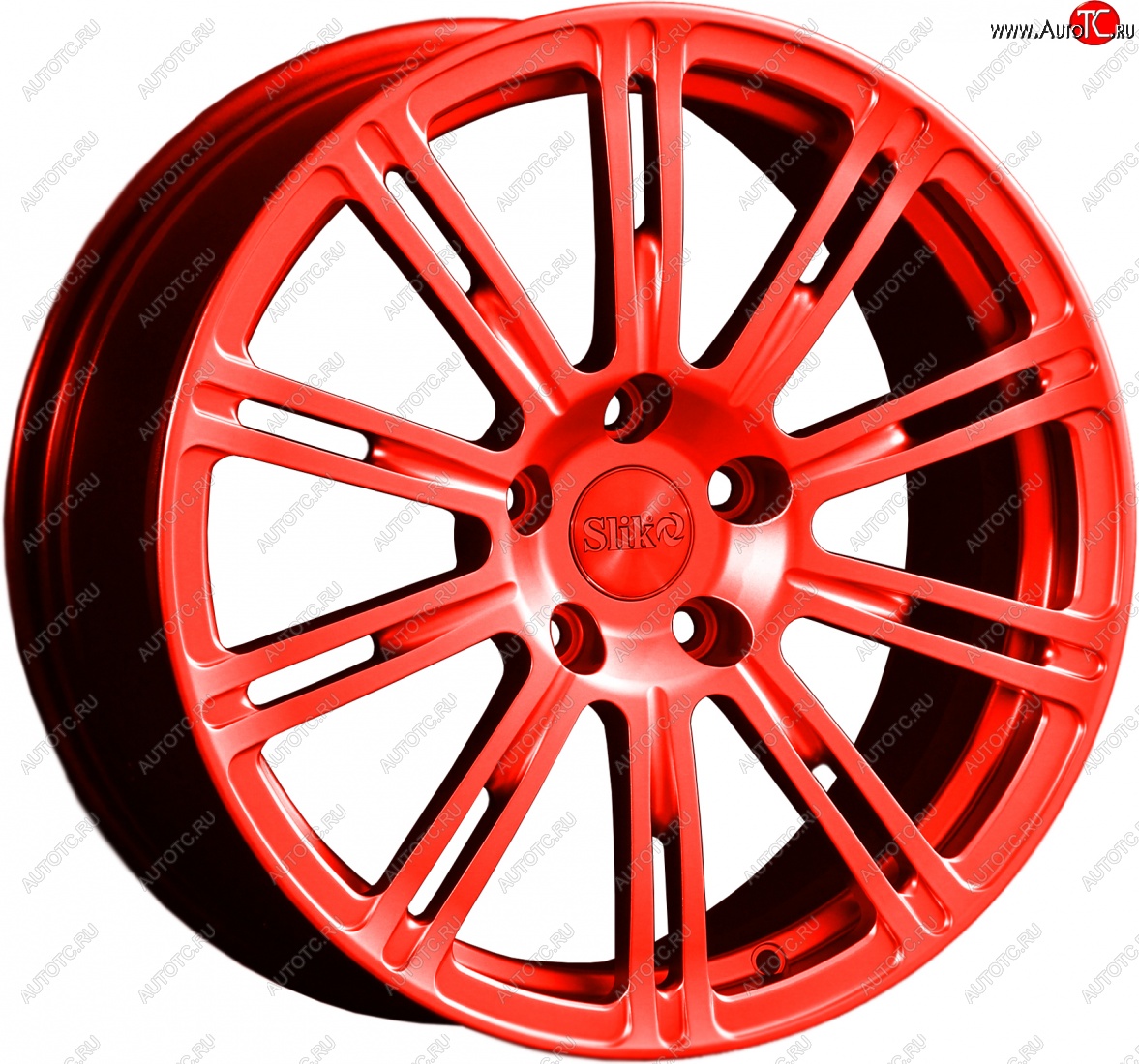20 399 р. Кованый диск Slik classik R17x7.5 Candy алый 7.5x17   (Цвет: Candy алый 7.5x17)  с доставкой в г. Воронеж