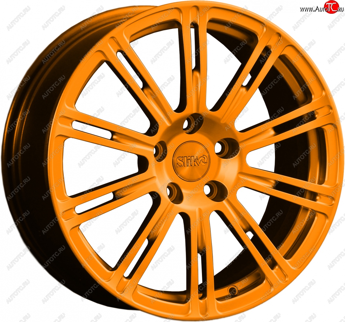 20 399 р. Кованый диск Slik classik R17x7.5 Candy Медно-оранжевый матовый 7.5x17   (Цвет: Candy Медно-оранжевый матовый 7.5x17)  с доставкой в г. Воронеж