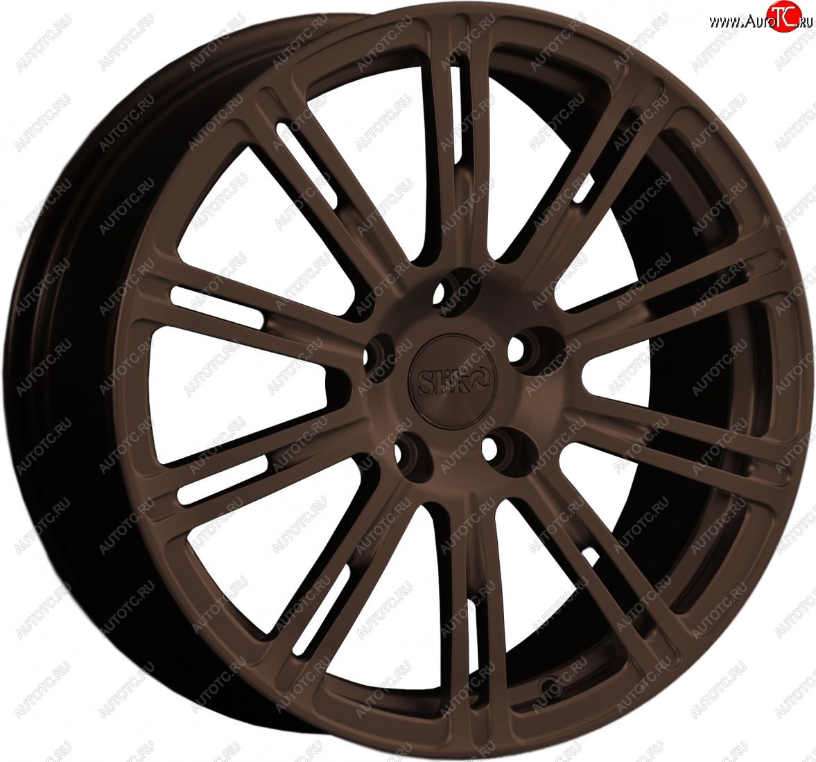 20 399 р. Кованый диск Slik classik R17x7.5 Бронза (BRZ) 7.5x17   (Цвет: BRZ)  с доставкой в г. Воронеж