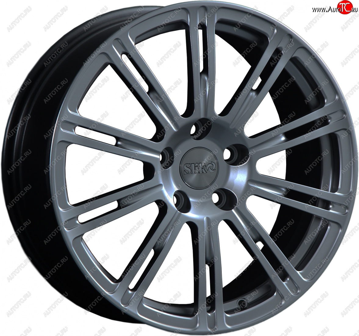 20 399 р. Кованый диск Slik classik R17x7.5 Графит глянцевый (GM) 7.5x17   (Цвет: GM)  с доставкой в г. Воронеж