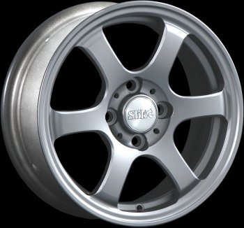 12 849 р. Кованый диск Slik Classik 5.5x14 (Серебристый светлый S16)   (Цвет: Серебристый светлый S16)  с доставкой в г. Воронеж. Увеличить фотографию 2