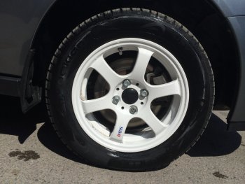 5 999 р. Кованый диск Slik Classik 5.5x14 (Белый W)   (Цвет: Белый W)  с доставкой в г. Воронеж. Увеличить фотографию 3