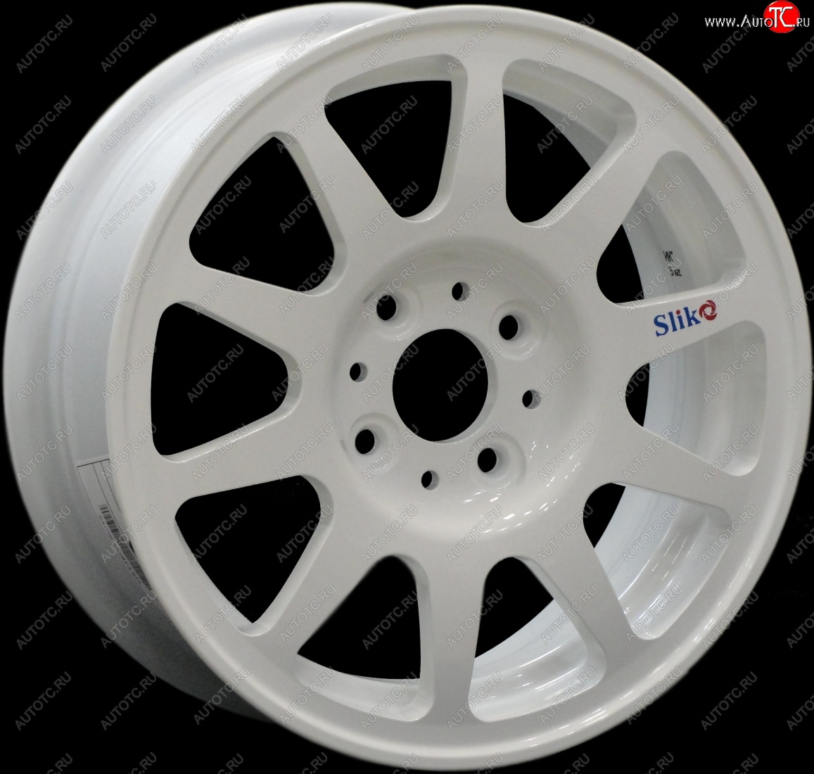 12 499 р. Кованый диск Slik Classik 5.5x14 (Белый W)   (Цвет: Белый W)  с доставкой в г. Воронеж
