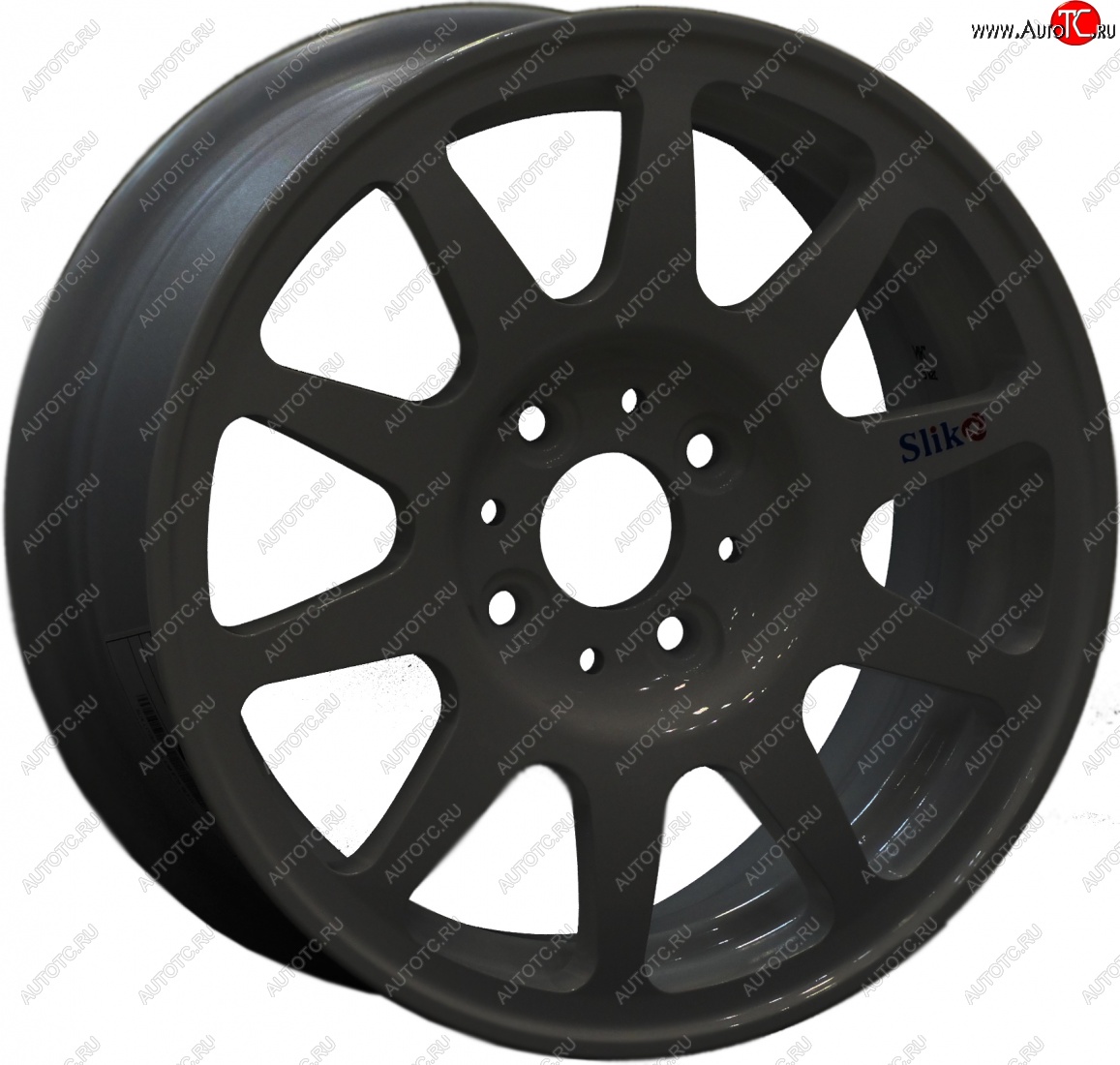 13 699 р. Кованый диск Slik Classik 5.5x14 (Чёрный)   (Цвет: Чёрный)  с доставкой в г. Воронеж