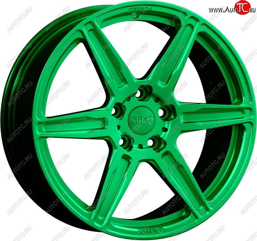 60 999 р. Кованый диск Slik PREMIUM L-603 9.0x20   (Зеленый (GREEEN))  с доставкой в г. Воронеж