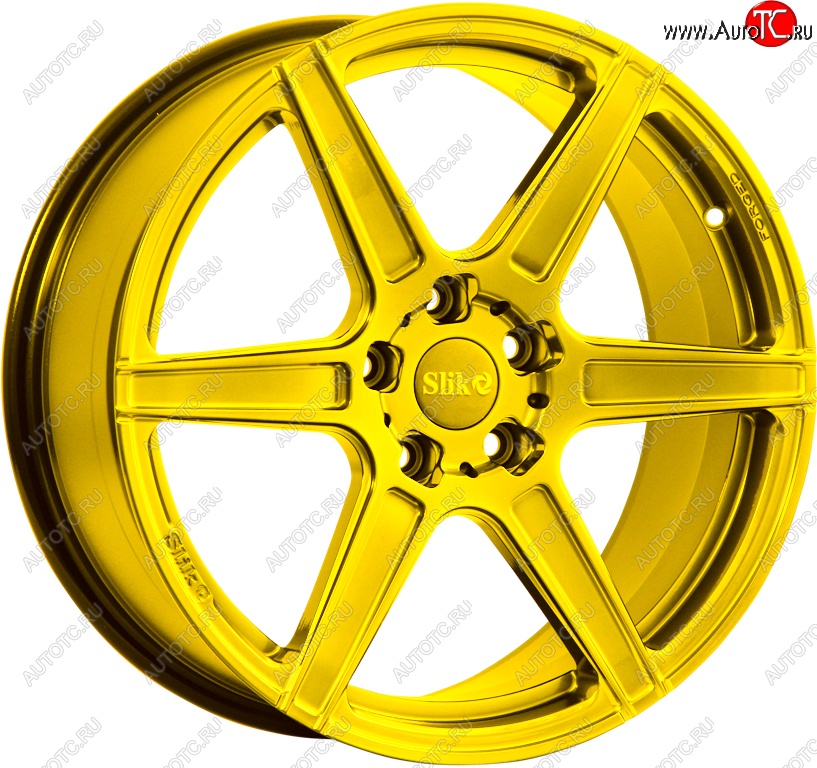 60 999 р. Кованый диск Slik PREMIUM L-604 10.0x20   (Candy ярко-желтый (Candy YELLOW))  с доставкой в г. Воронеж