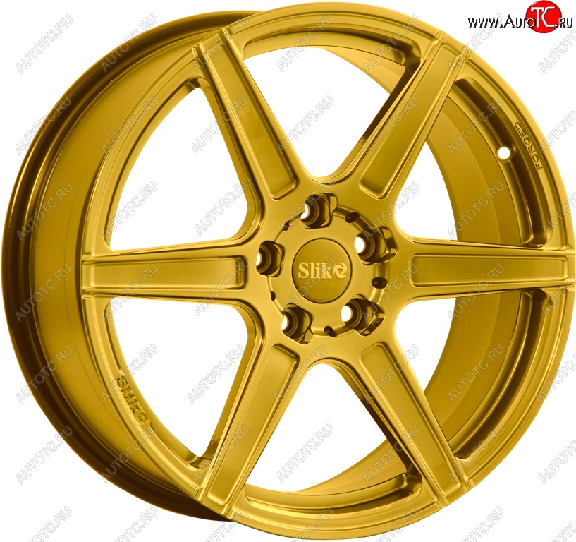 60 999 р. Кованый диск Slik PREMIUM L-604 9.0x20   (Ярко желтый RAL1021 (YELLOW))  с доставкой в г. Воронеж