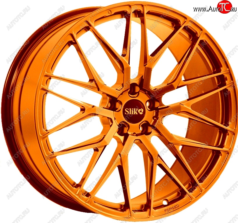 60 999 р. Кованый диск Slik PREMIUM L-605 10.0x20   (Candy медно-оранжевый глянцевый)  с доставкой в г. Воронеж