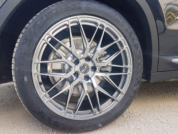 59 999 р. Кованый диск Slik PREMIUM L-605 9.0x20   (Серебристый темный (S25))  с доставкой в г. Воронеж. Увеличить фотографию 2