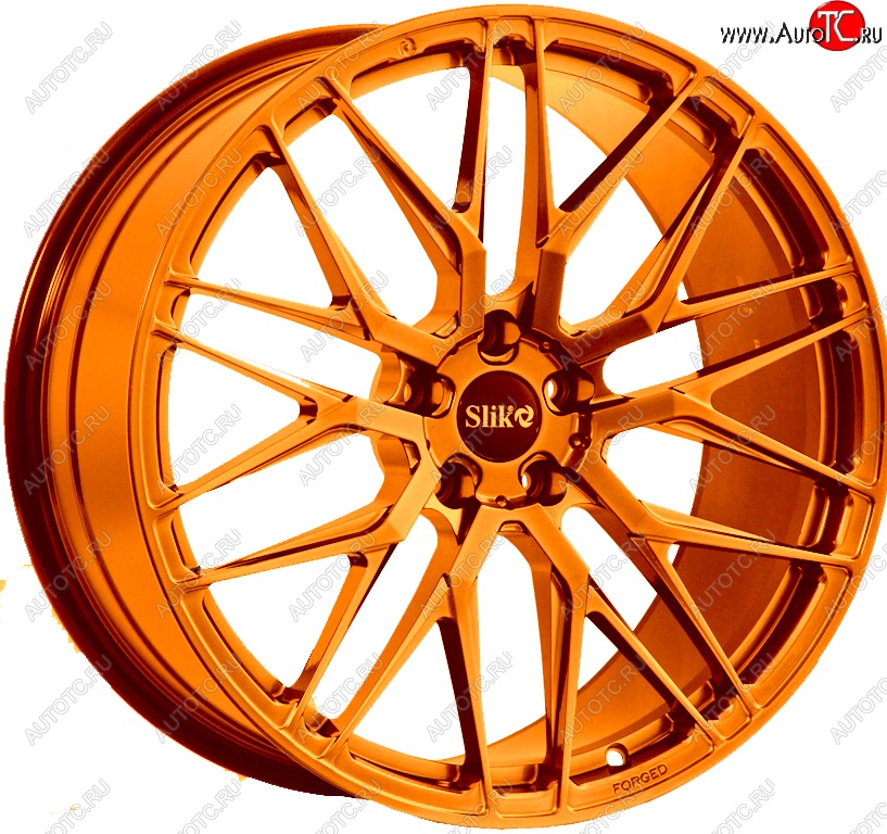 60 999 р. Кованый диск Slik PREMIUM L-605 9.0x20   (Candy медно-оранжевый глянцевый)  с доставкой в г. Воронеж