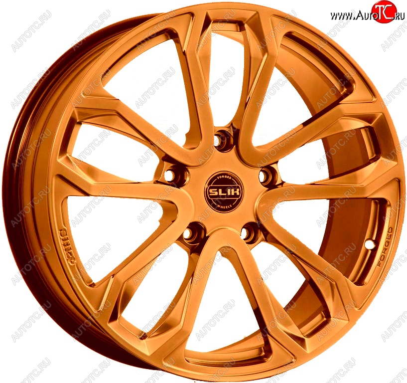 60 999 р. Кованый диск Slik PREMIUM L-608 10.0x20   (Candy медно-оранжевый матовый)  с доставкой в г. Воронеж