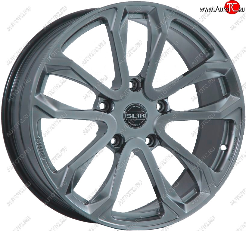 60 999 р. Кованый диск Slik PREMIUM L-608 10.0x20   (Графит матовый (GRF2))  с доставкой в г. Воронеж