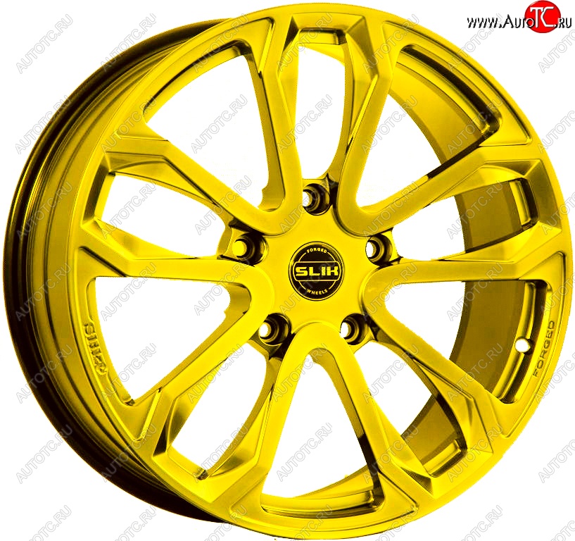60 999 р. Кованый диск Slik PREMIUM L-608 9.0x20   (Candy ярко-желтый (Candy YELLOW))  с доставкой в г. Воронеж