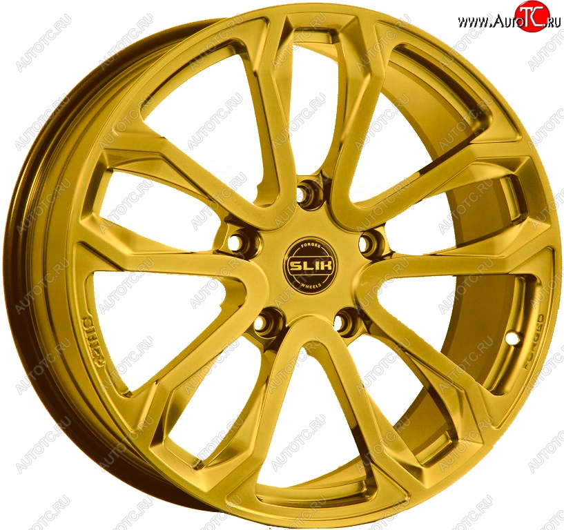 60 999 р. Кованый диск Slik PREMIUM L-608 9.0x20   (Ярко желтый RAL1021 (YELLOW))  с доставкой в г. Воронеж