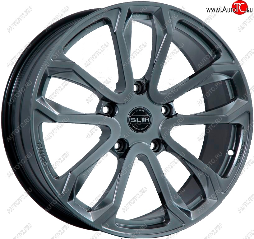 60 999 р. Кованый диск Slik PREMIUM L-608 9.0x20   (Графит глянцевый (GM))  с доставкой в г. Воронеж