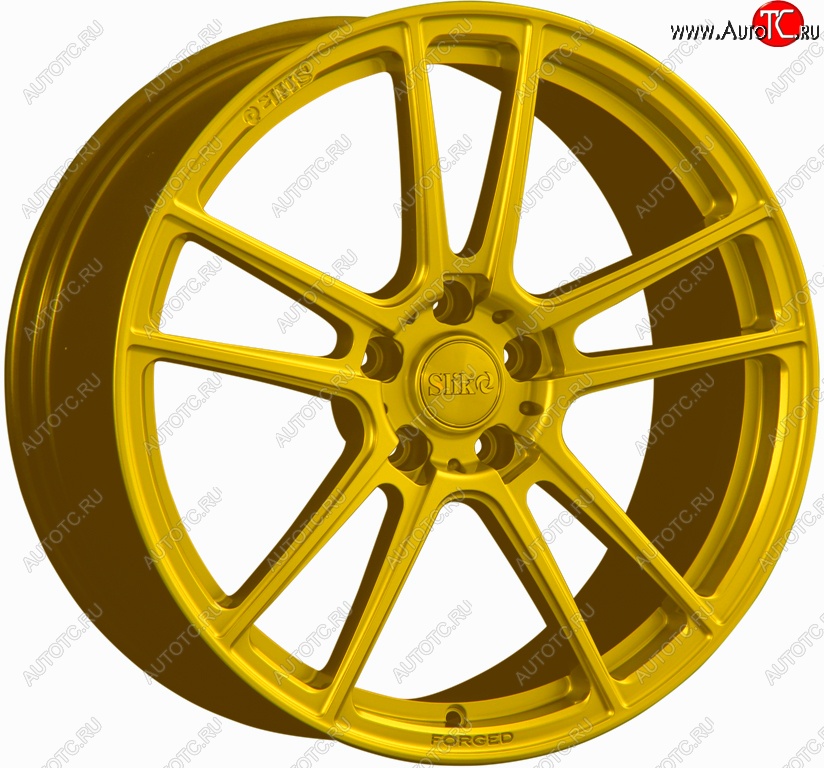 60 999 р. Кованый диск Slik PREMIUM L-610 10.0x20   (Ярко желтый RAL1021 (YELLOW))  с доставкой в г. Воронеж