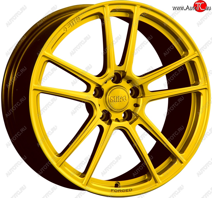 60 999 р. Кованый диск Slik PREMIUM L-610 10.0x20   (Candy ярко-желтый (Candy YELLOW))  с доставкой в г. Воронеж