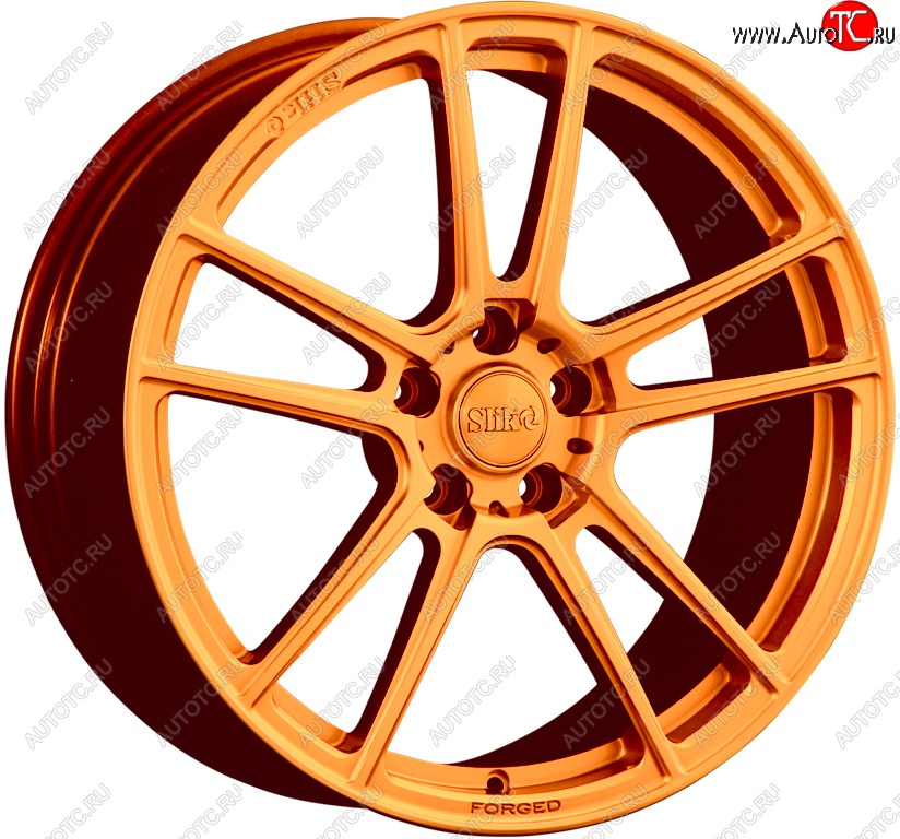 60 999 р. Кованый диск Slik PREMIUM L-610 10.0x20   (Candy медно-оранжевый глянцевый)  с доставкой в г. Воронеж