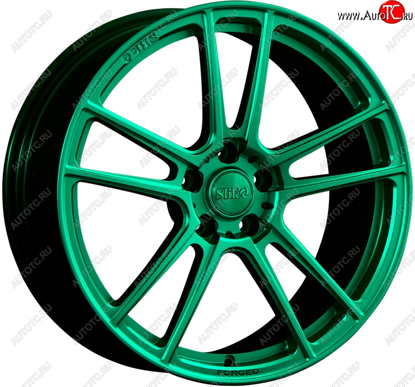 60 999 р. Кованый диск Slik PREMIUM L-610 9.0x20   (Candy изумрудно-зеленый (Candy Green))  с доставкой в г. Воронеж