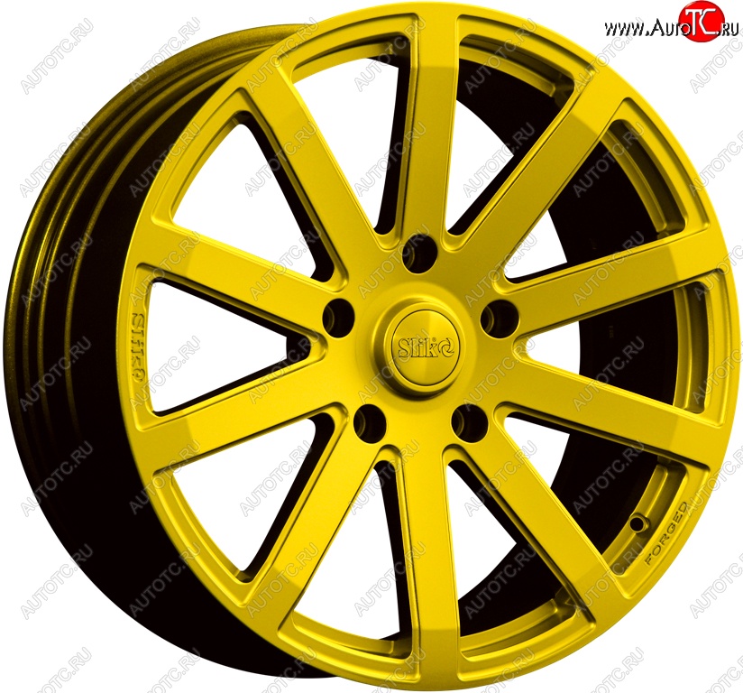 60 999 р. Кованый диск Slik PREMIUM L-611 10.0x20   (Candy ярко-желтый (Candy YELLOW))  с доставкой в г. Воронеж